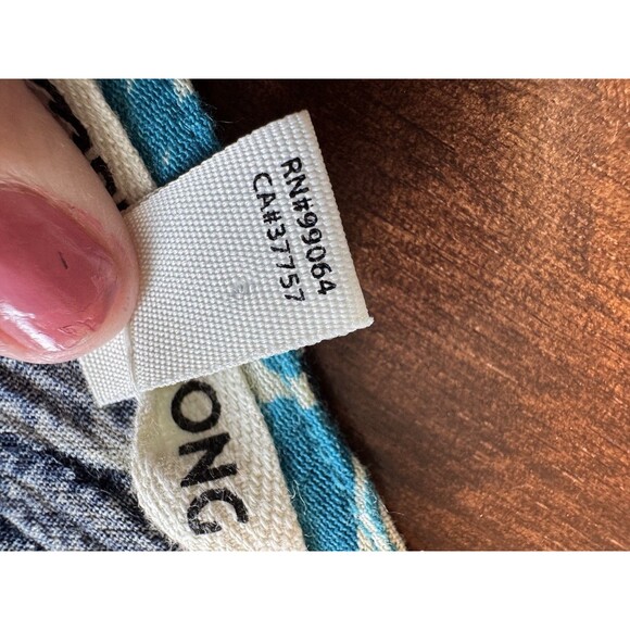 Billabong Floral Kimono Cardigan Cover Up Turquoise Bohemian Flowy - Picture 8 of 13